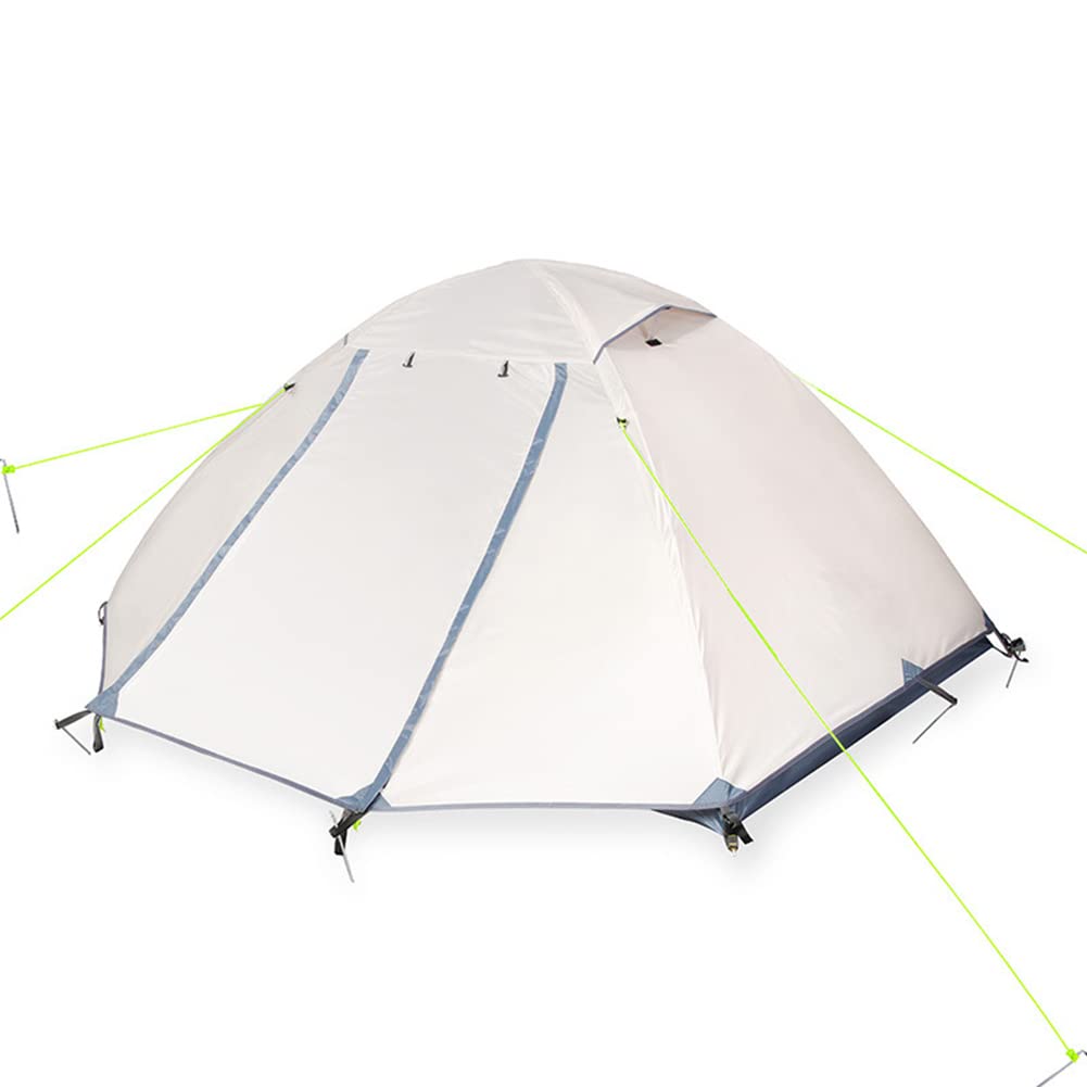 3-Person Lightweight Backpacking Tent - Waterproof & Windproof Double Layer Family Camping Tent for Easy Setup - Perfect for Camping, Hunting, Hiking, Mountaineering & Travel Adventures