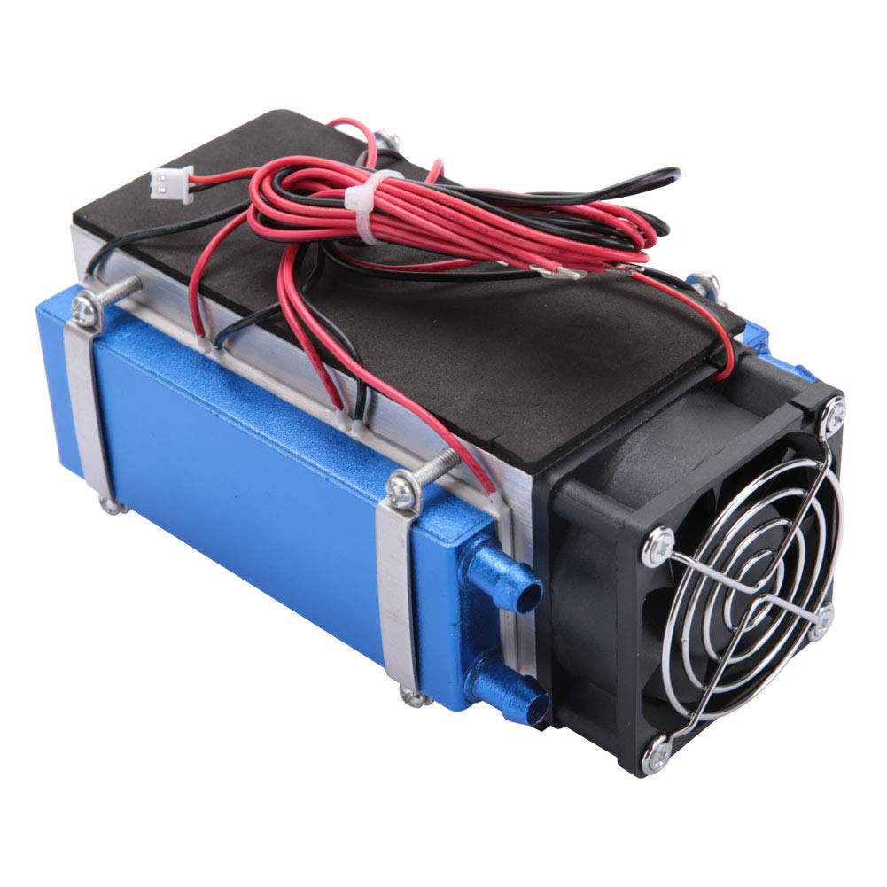 12V 420W 6-Chip Thermoelectric Cooler - Portable Semiconductor Air Cooling Device for Cars, Camping & Home Use