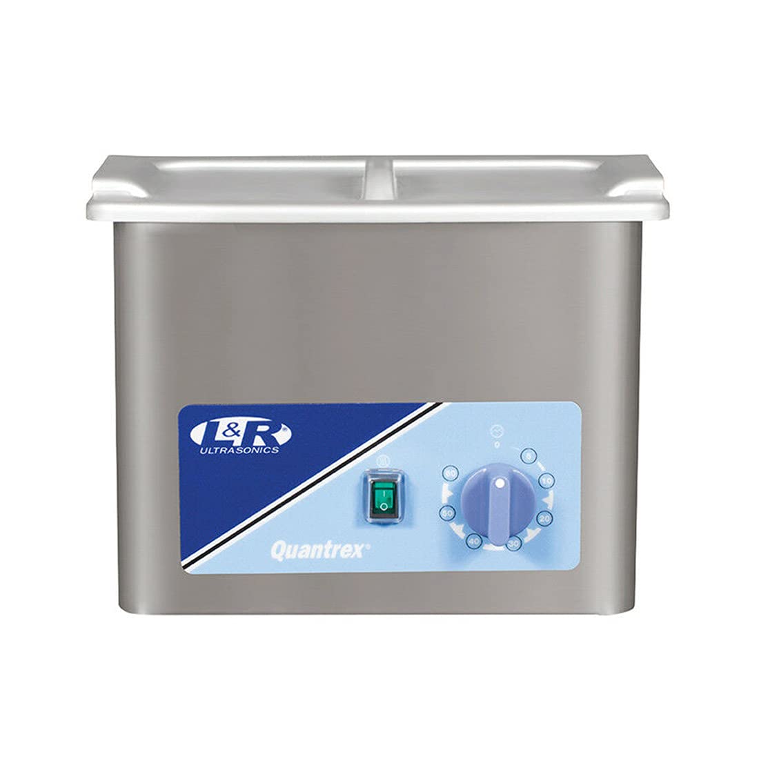 L&R Quantrex Q140 Ultrasonic Cleaner with Timer & Heater - 3 Quart Capacity for Jewelry, Eyeglasses, Dental Tools & Small Parts Cleaning