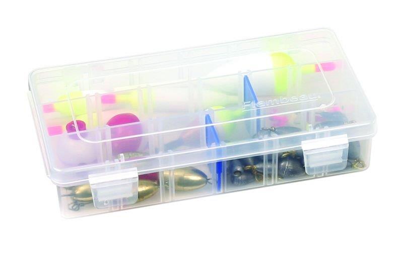 Flambeau 2003 Tuff Tainer Storage Boxes - Durable Plastic Organizer for Fishing Tackle, Tools & Outdoor Gear - Perfect for Camping, Garage & Workshop Organization