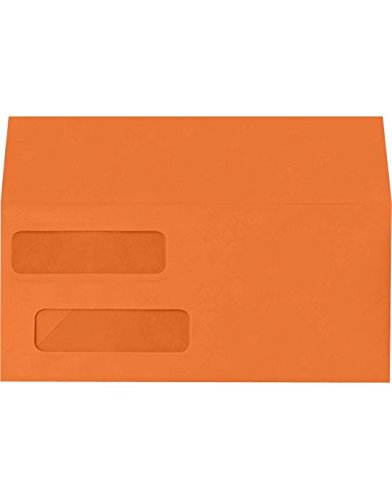 Premium Peel & Seal Double Window Envelopes 4 1/8