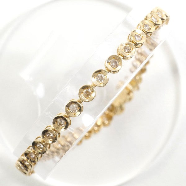 18K Yellow Gold Diamond Bracelet for Women - Elegant & Luxurious Tennis Bracelet for Everyday Wear & Special Occasions