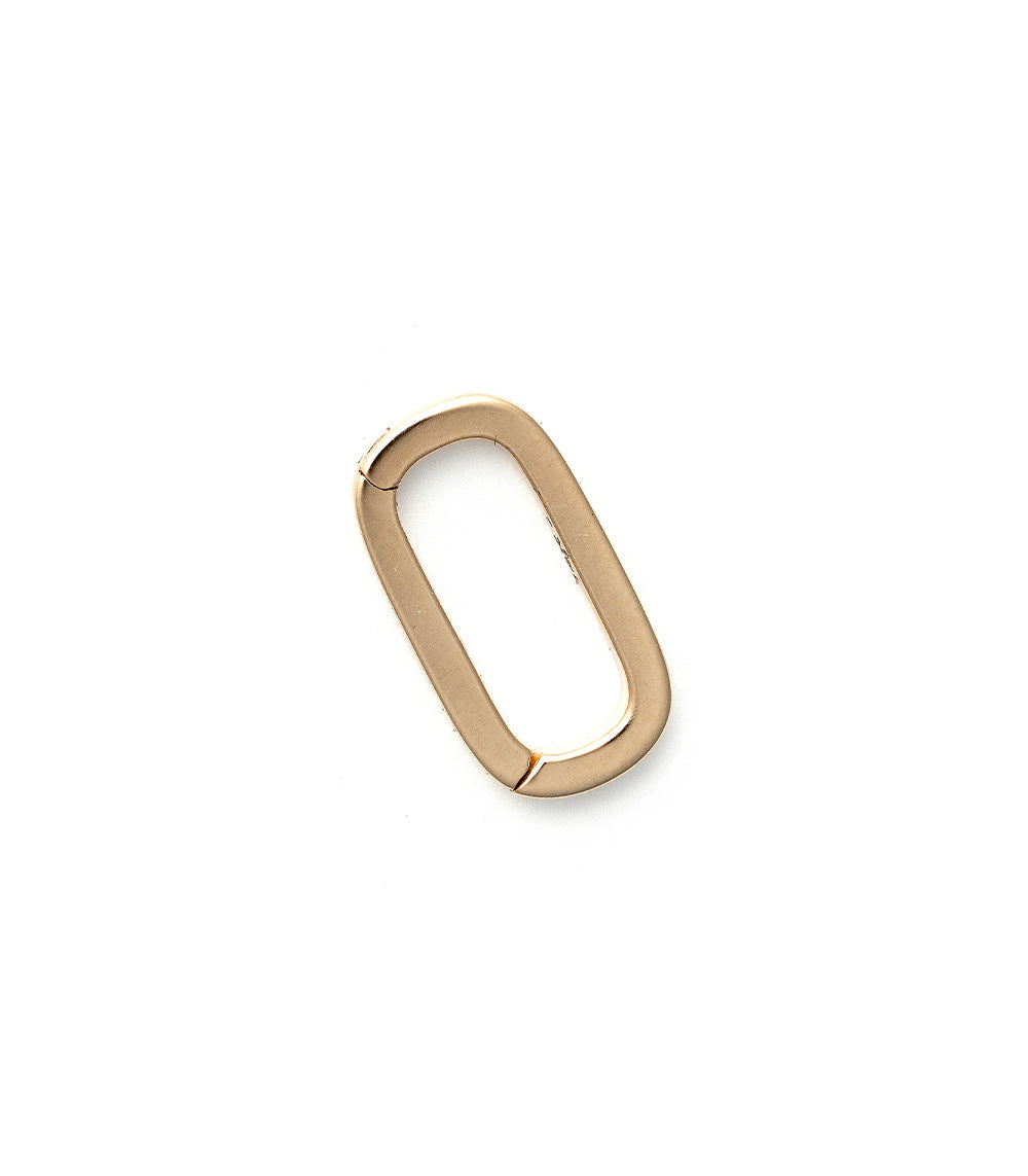 Oval Paperclip Charm Holder - Gold & Silver Jewelry Organizer for Necklaces & Bracelets - Perfect for Travel, Gifts & DIY Crafting