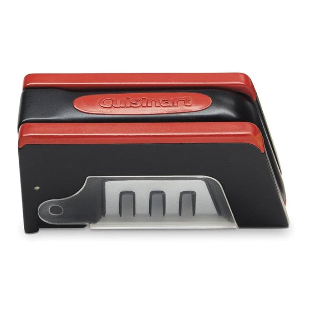 CUISINART C77SHP 3S 3-Slot Foldable Knife Sharpener - Professional Kitchen Tool for Sharpening Knives at Home or Camping