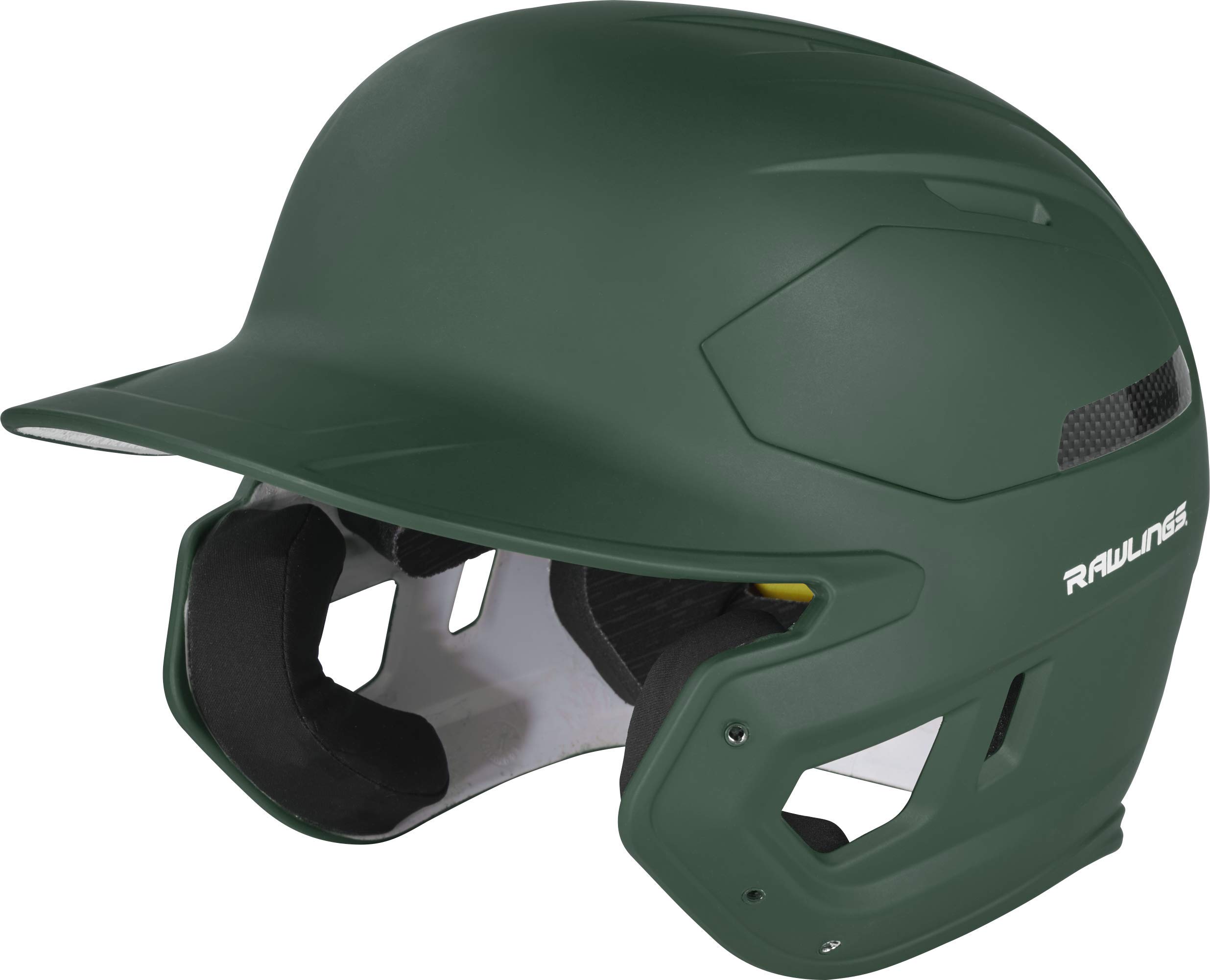 Rawlings MACH Carbon Baseball Batting Helmet - Matte Finish, Youth & Adult Sizes, Multiple Color Options for Baseball, Softball & Training Safety Gear