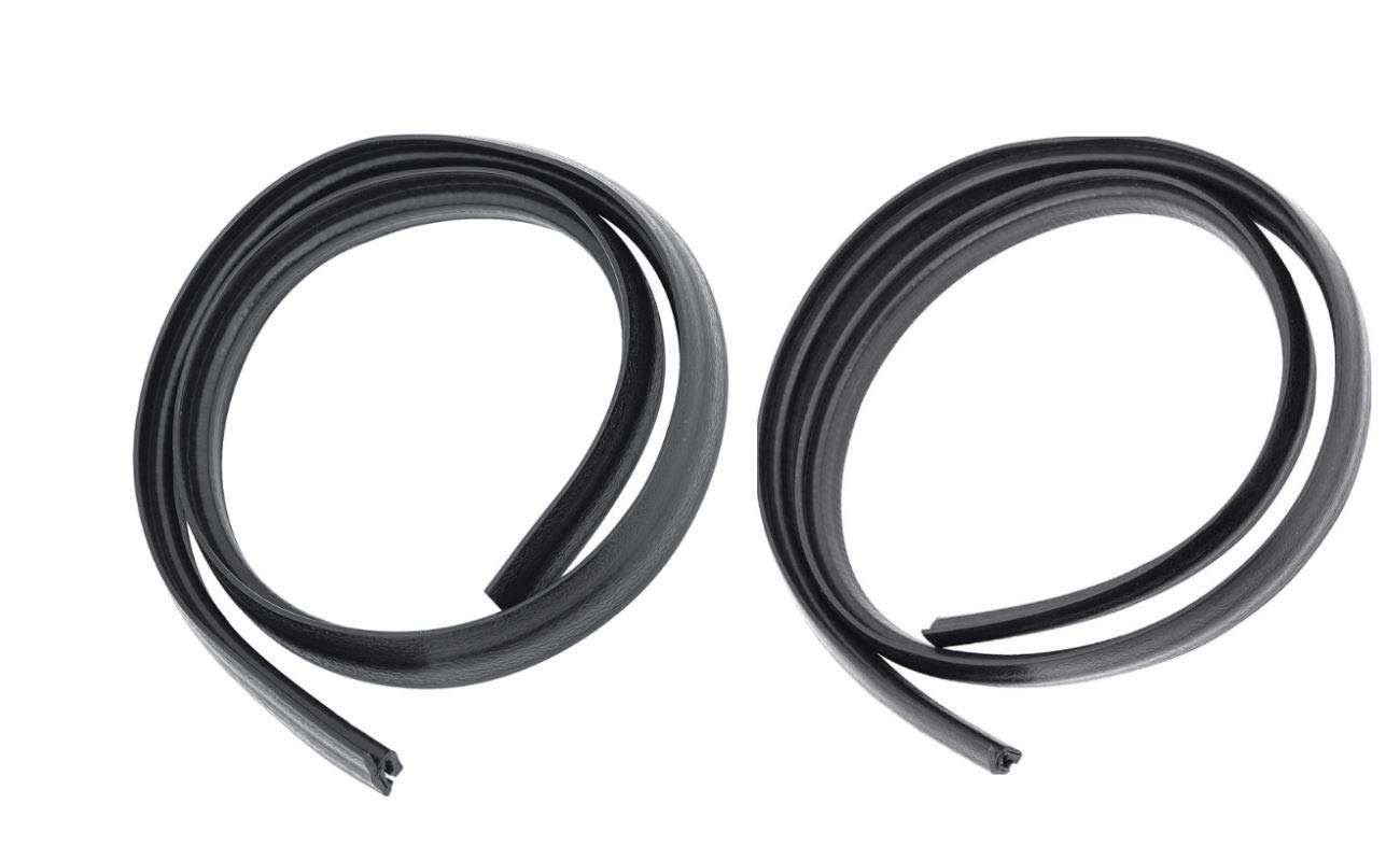 1970-1973 Firebird & Camaro Black Rubber & Plastic Ceiling Liner Trim Kit - Weatherproofing & Soundproofing for Classic Cars - Perfect for Restoration Projects & Vehicle Protection