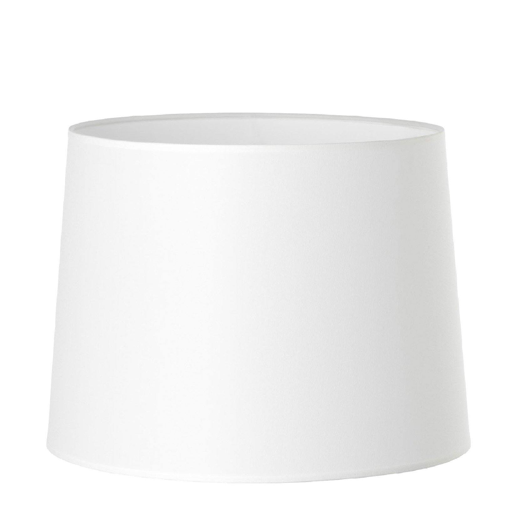 16.18.14 Tapered Lamp Shade C1 White - Classic Home Decor Lighting for Living Room, Bedroom & Office