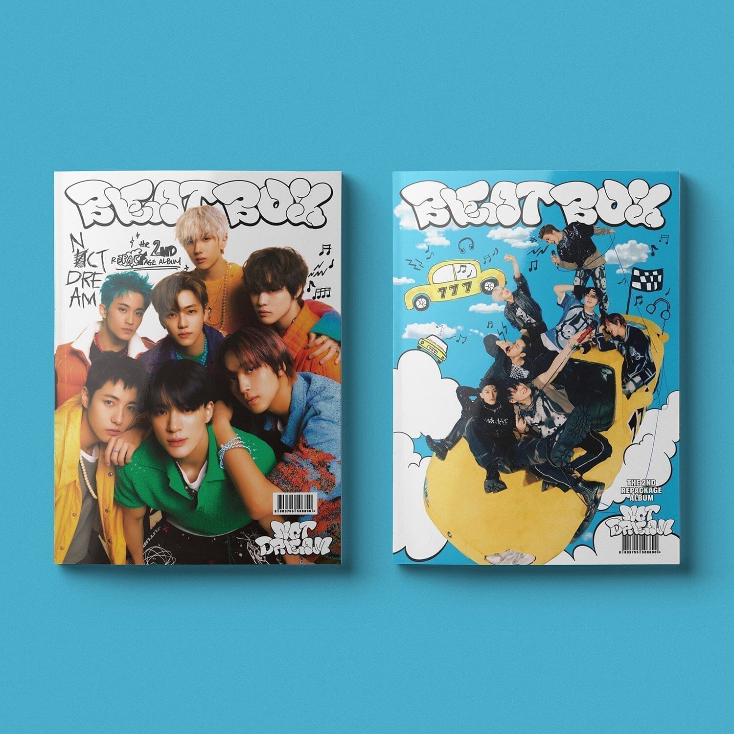 NCT DREAM The 2nd Repackage Album 'Beatbox' (Photo Book Version) - K-Pop Collectible for Fans, Perfect for Display & Gift Giving