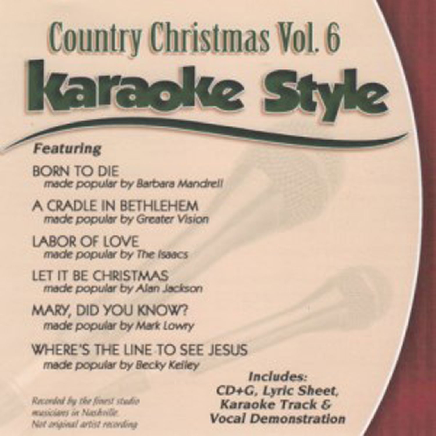 Daywind Style: Country Christmas Vol. 6 - Holiday Music CD for Festive Gatherings & Cozy Home Decor
