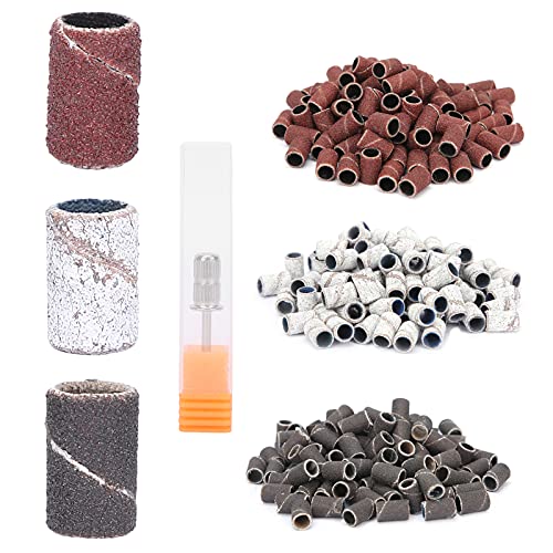 Premium Sanding Bands for Nails - 3 Different Grit Files (80/120/180) - High Hardness Nail Art Sanding Tools for Professional Manicure & Pedicure - Perfect for Nail Salons, Home Nail Care & DIY Beauty