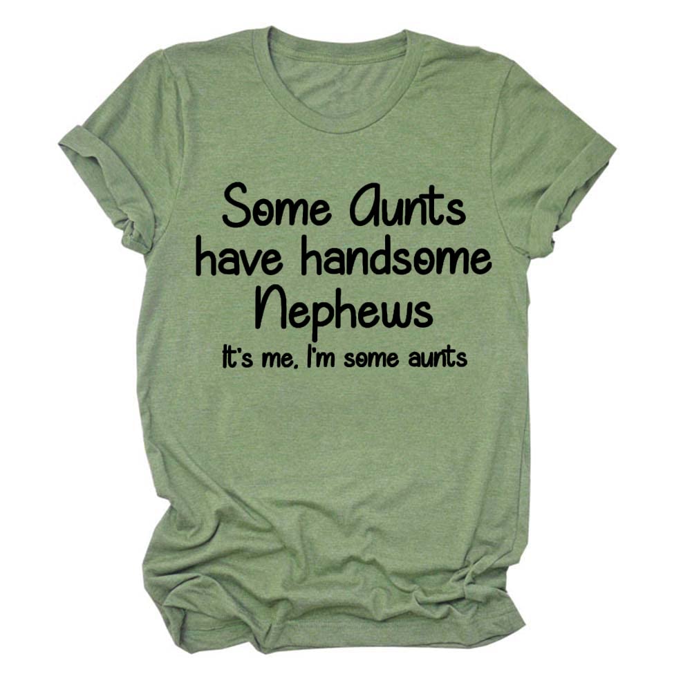 JANTEE Funny Graphic T-Shirt for Women - Casual Aunt Tee - Perfect Gift for Aunts & Family - Great for Birthdays, Family Reunions & Casual Outings