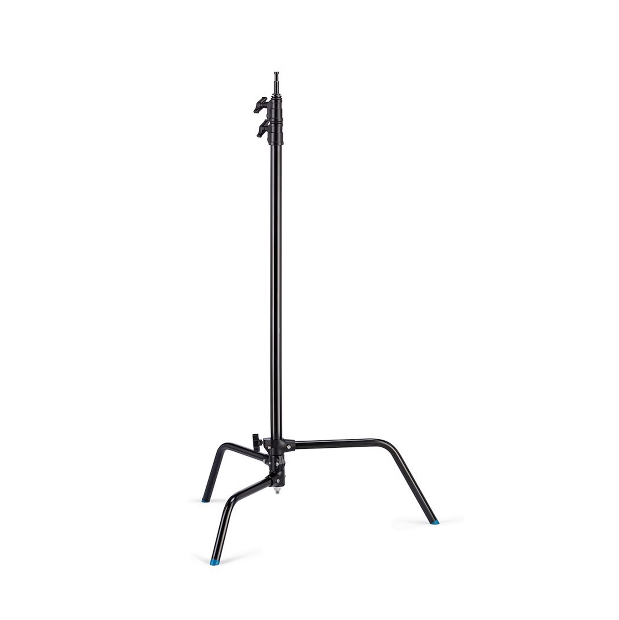 Avenger A2033LCB 40 Sliding Leg C Stand with Base & Column - 10.75' Heavy Duty Black Lighting Stand for Photography, Video & Studio Production - Perfect for Backdrops, Lights & Equipment Support