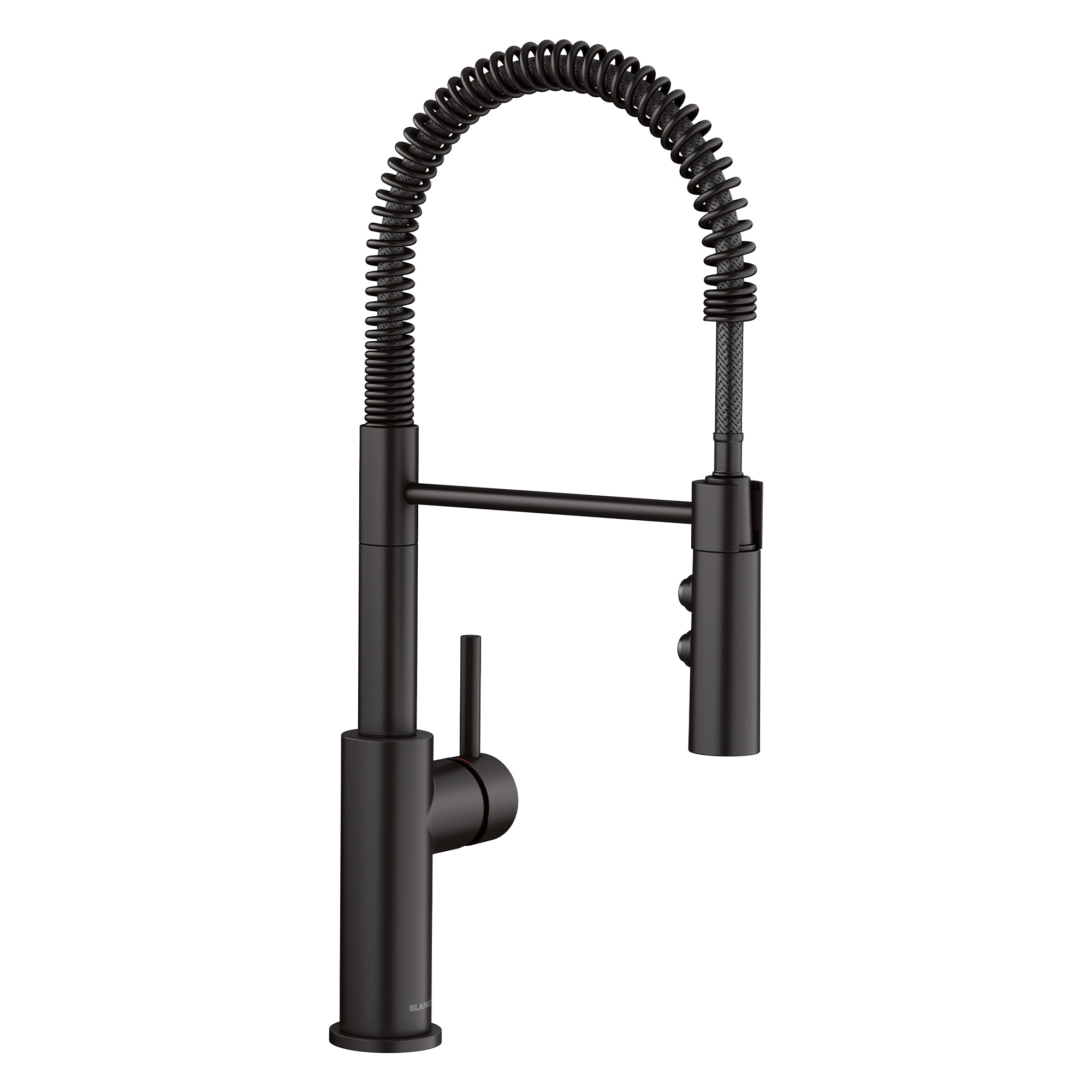 BLANCO Catris Semi-Pro Kitchen Faucet - Pull-Down Sprayer, Single Handle, Stainless Steel - Perfect for Modern Kitchens & Food Prep Stations