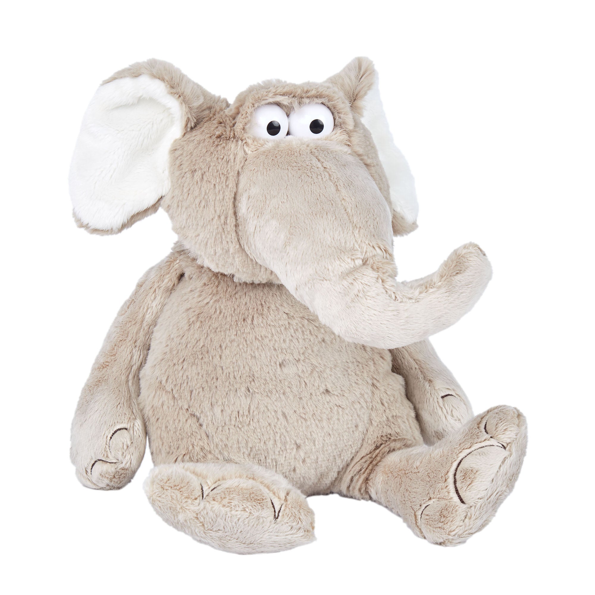 MOOD PET Elephant Plush Toy - Soft & Cuddly Stuffed Animal for Kids & Adults | Perfect for Gifts, Home Decor, and Stress Relief