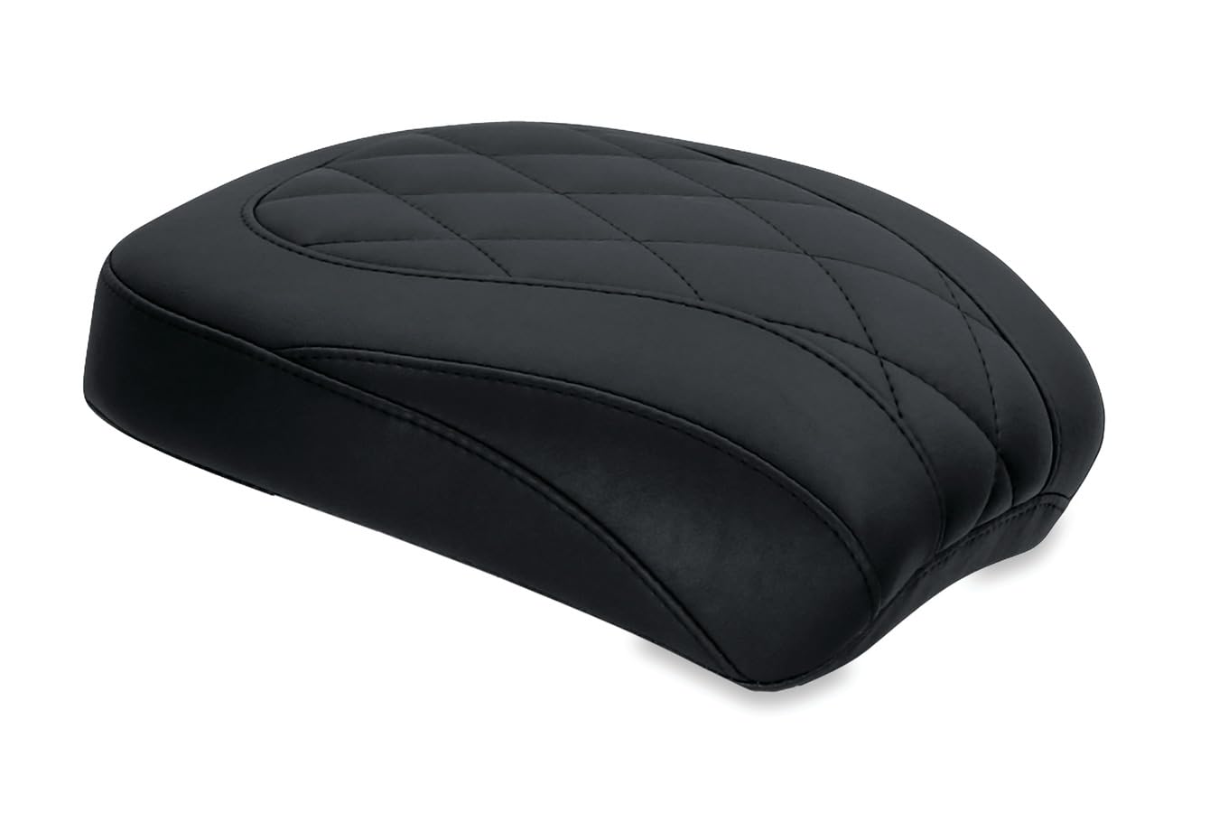 2000-2015 Mustang Softail Standard Rear Tire for Harley Davidson - Wide Tripper Passenger Seat in Black | Perfect for Cruising & Long-Distance Motorcycle Rides
