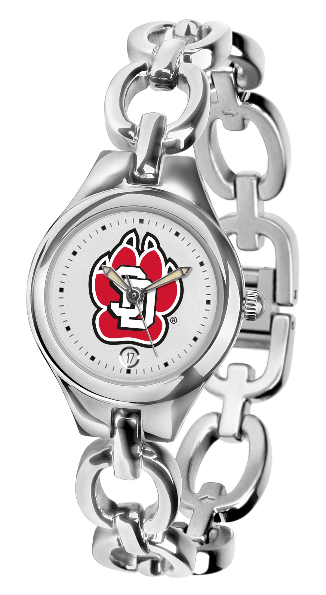 SunTime Women's South Dakota Coyotes Eclipse Watch - Stylish & Durable Sports Watch for Game Days, Outdoor Adventures & Everyday Wear