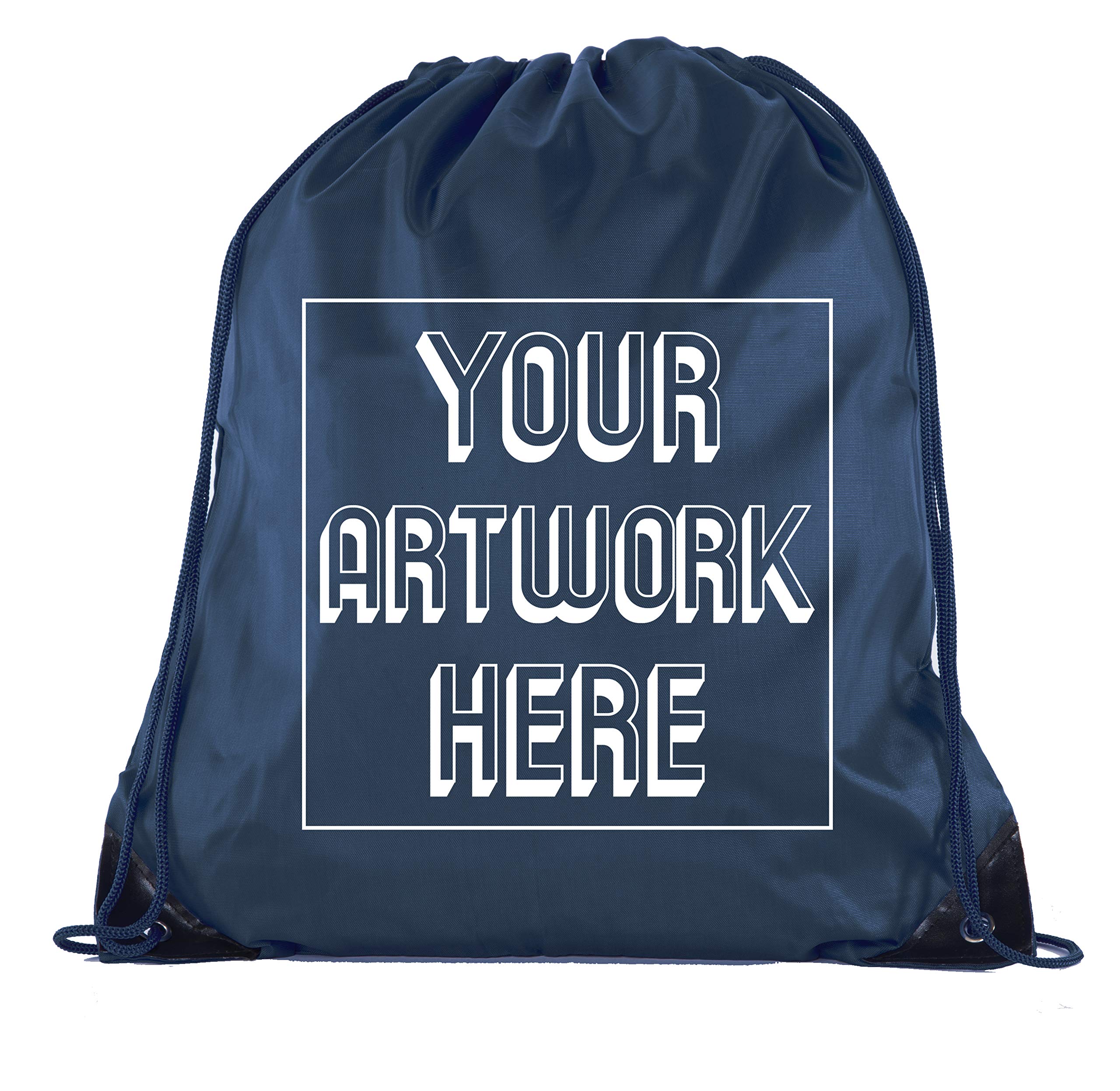 Custom Drawstring Backpack - Bulk Wholesale Gym Sack Bags for Sports, Travel & School - Personalized Backpacks for Men Women & Kids