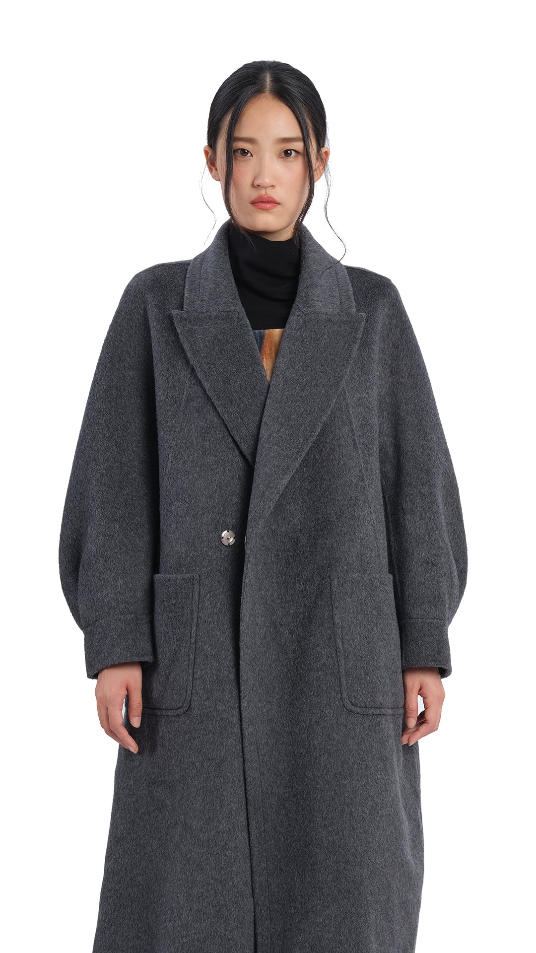 Double Face Coat for Women - Reversible Winter Jacket with Warm Fleece Lining | Stylish Outerwear for Cold Weather, Work, and Travel