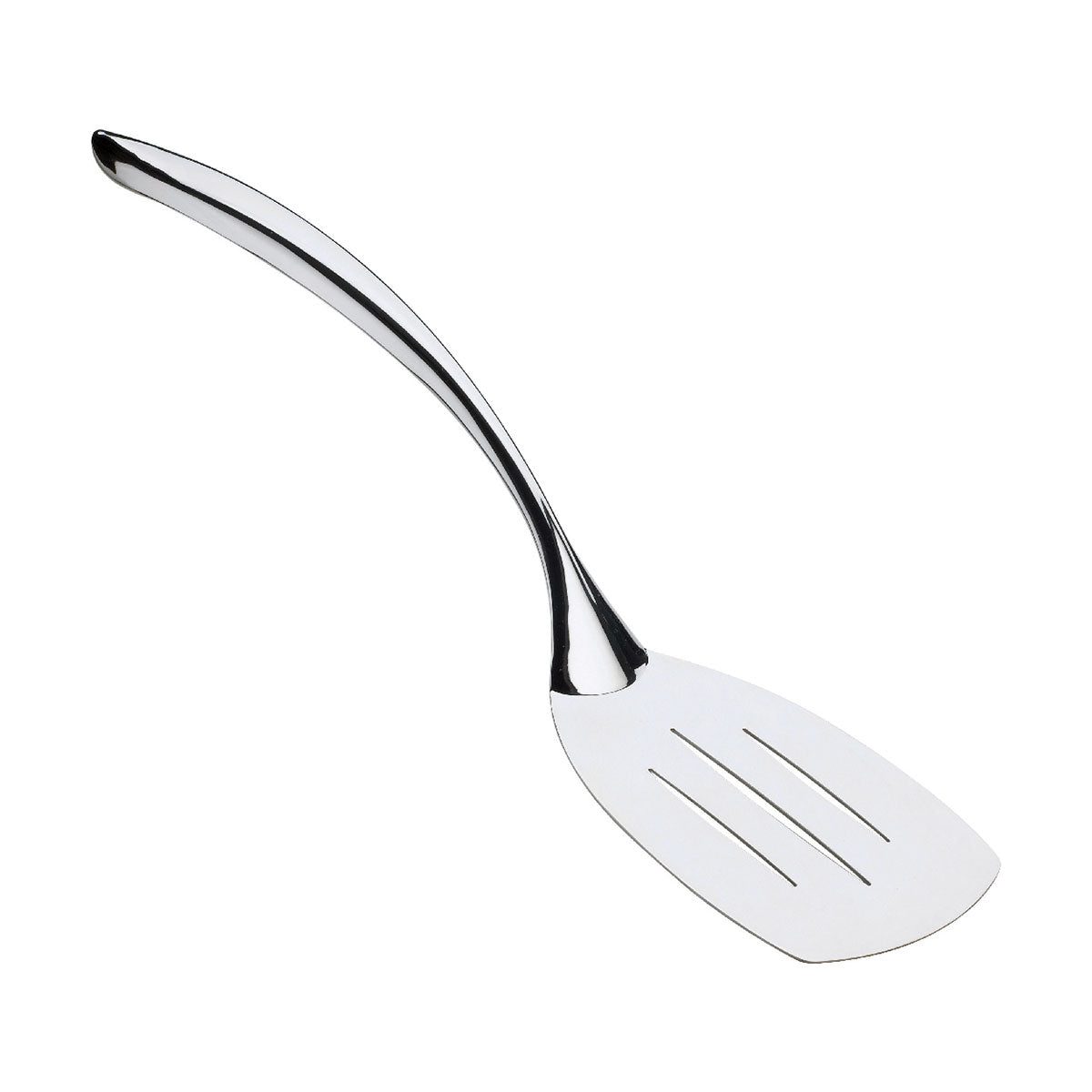 Browne 573172 Slotted Serving Turner - 14 Inch Stainless Steel Kitchen Spatula for Flipping Pancakes, Burgers & Eggs - Perfect for Grilling, Cooking & Serving