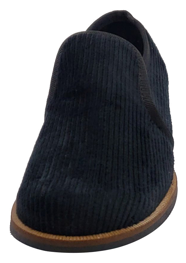 Luccini Panna Stretch Soft Black Slip-On Shoes for Boys and Girls - Comfortable Kids Casual Sneakers for School, Play & Everyday Wear