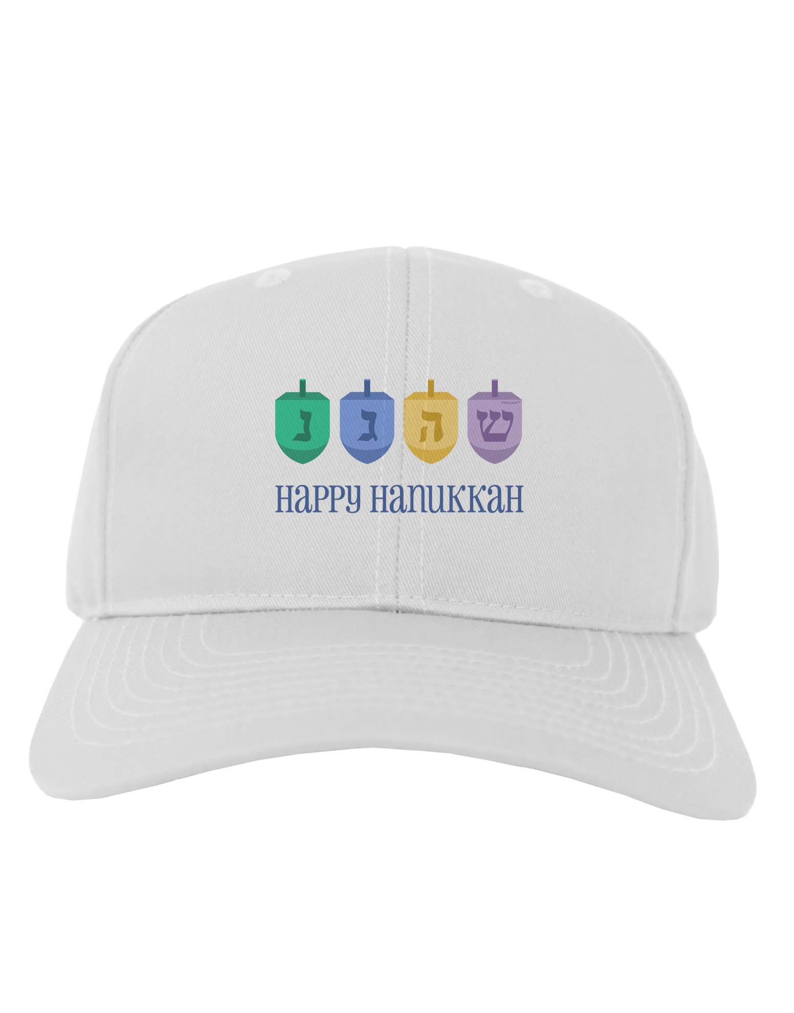 Happy Hanukkah Dreidels Baseball Cap for Adults - Funny Jewish Holiday Gift for Men & Women - Perfect for Hanukkah Parties & Festive Celebrations