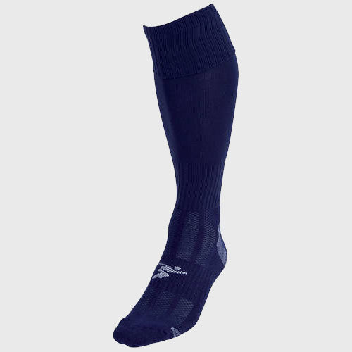 Precision Training Pro Rugby Socks - Navy Blue Compression Football Socks for Men & Women - Perfect for Rugby, Soccer & Athletic Performance Training