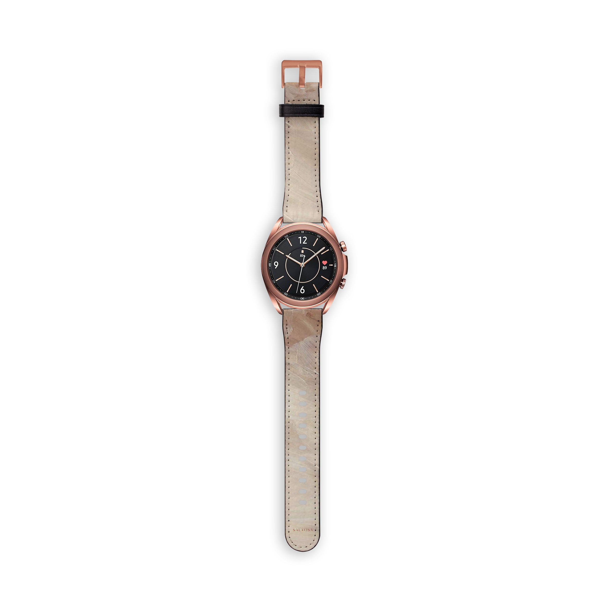 Premium Veil Hushed Galaxy Watch Band - Soft Silicone Replacement Strap for Samsung Galaxy Watch 4/5/6, Classic & Active 2 - Perfect for Workouts, Running & Everyday Wear
