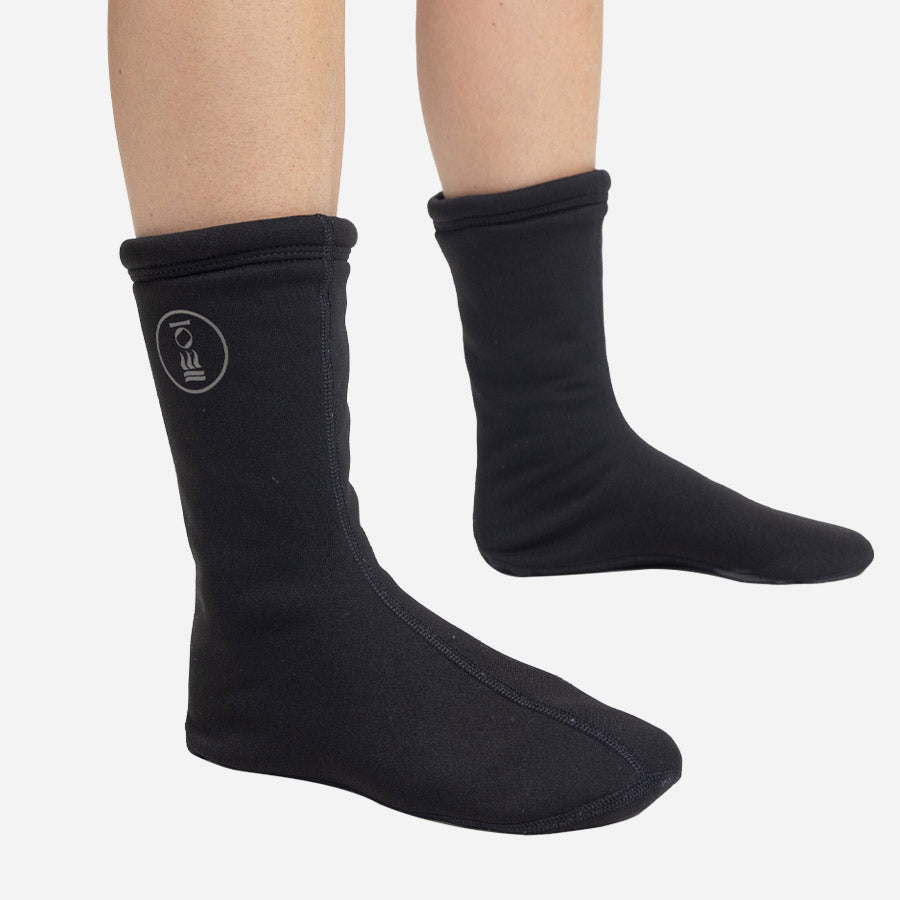 Fourth Element ARCTIC SOCK Black XXXL - Thermal Waterproof Diving Socks for Cold Water Scuba, Snorkeling & Surfing - Extreme Cold Protection for Divers & Water Sports Enthusiasts