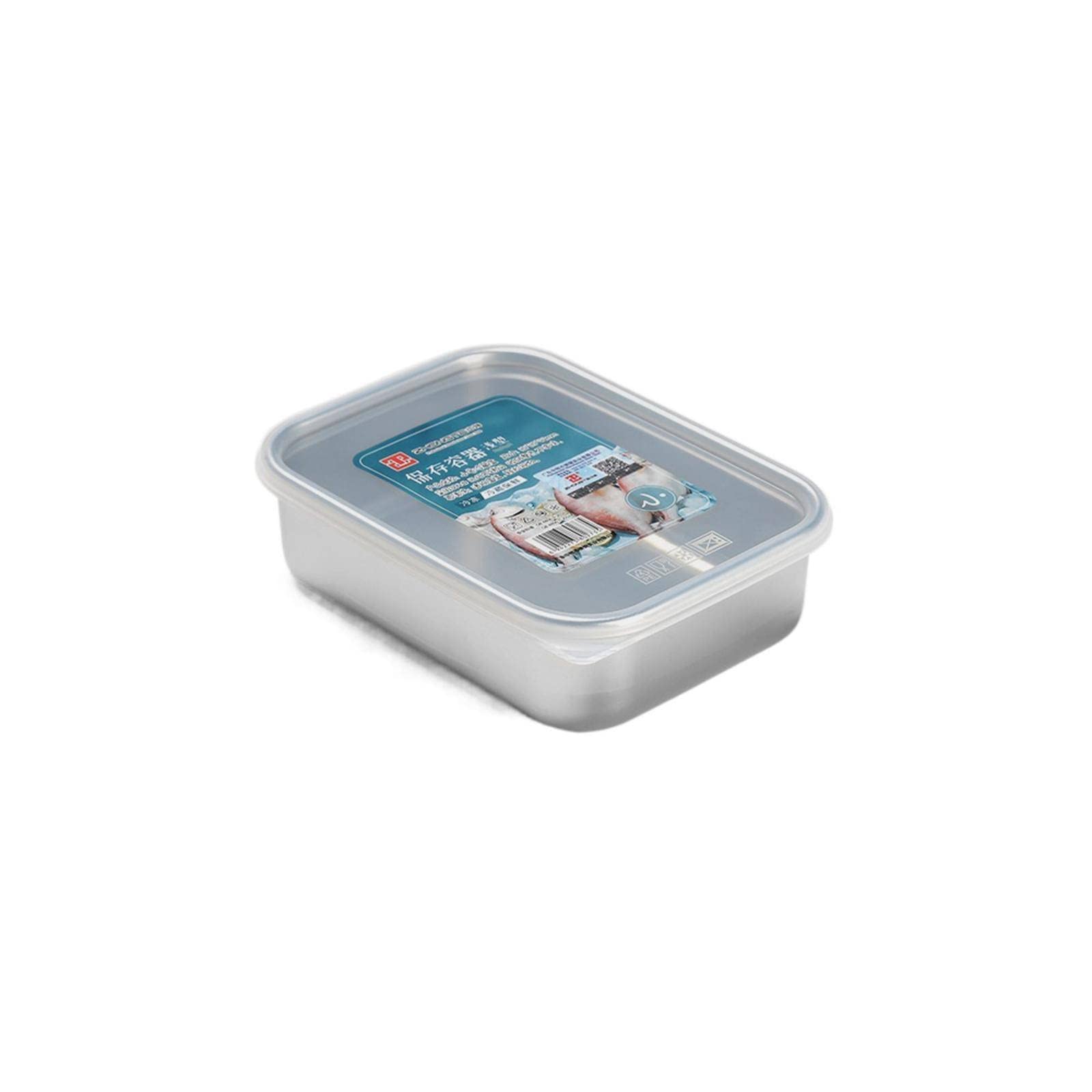 Premium 304 Stainless Steel Rectangular Lunch Box - Airtight, Leakproof, Portable Bento Box for Meal Prep, Office, School & Outdoor Activities | Insulated Food Storage Container with Secure Lid | Perfect for Picnics, Camping & Travel