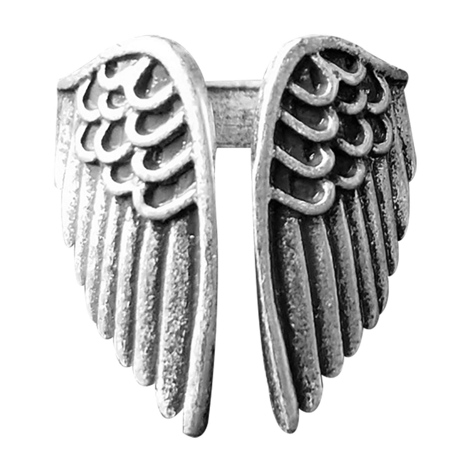 Trendy Angel Wing Stacking Rings for Women - Fashionable Alloy Jewelry Accessories - Perfect for Everyday Wear, Parties & Gifts