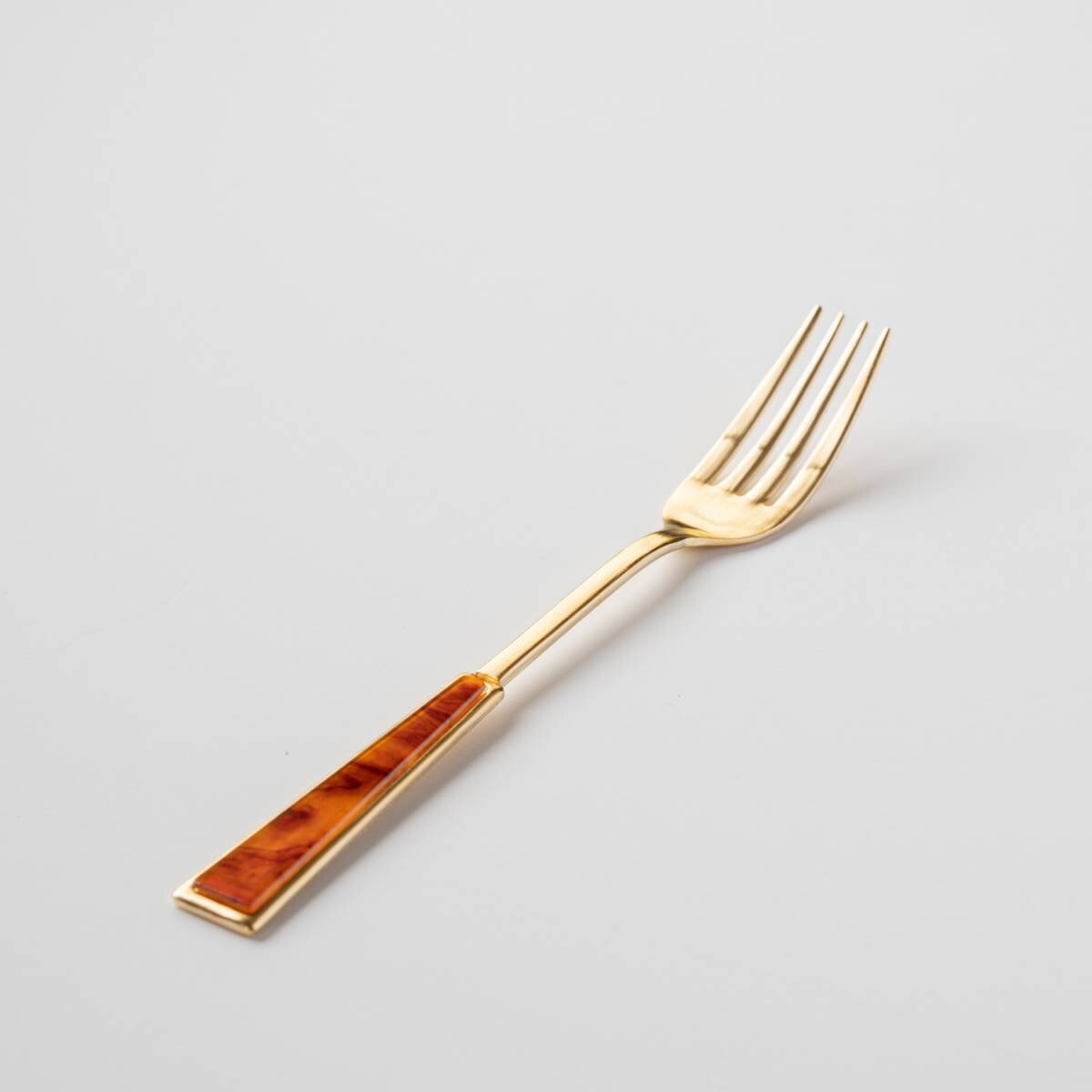 Tsubame Sanjo Gold Dinner Fork Set - 3 Elegant Color Options | Premium Japanese Stainless Steel Cutlery | Perfect for Fine Dining, Wedding Gifts & Home Entertaining