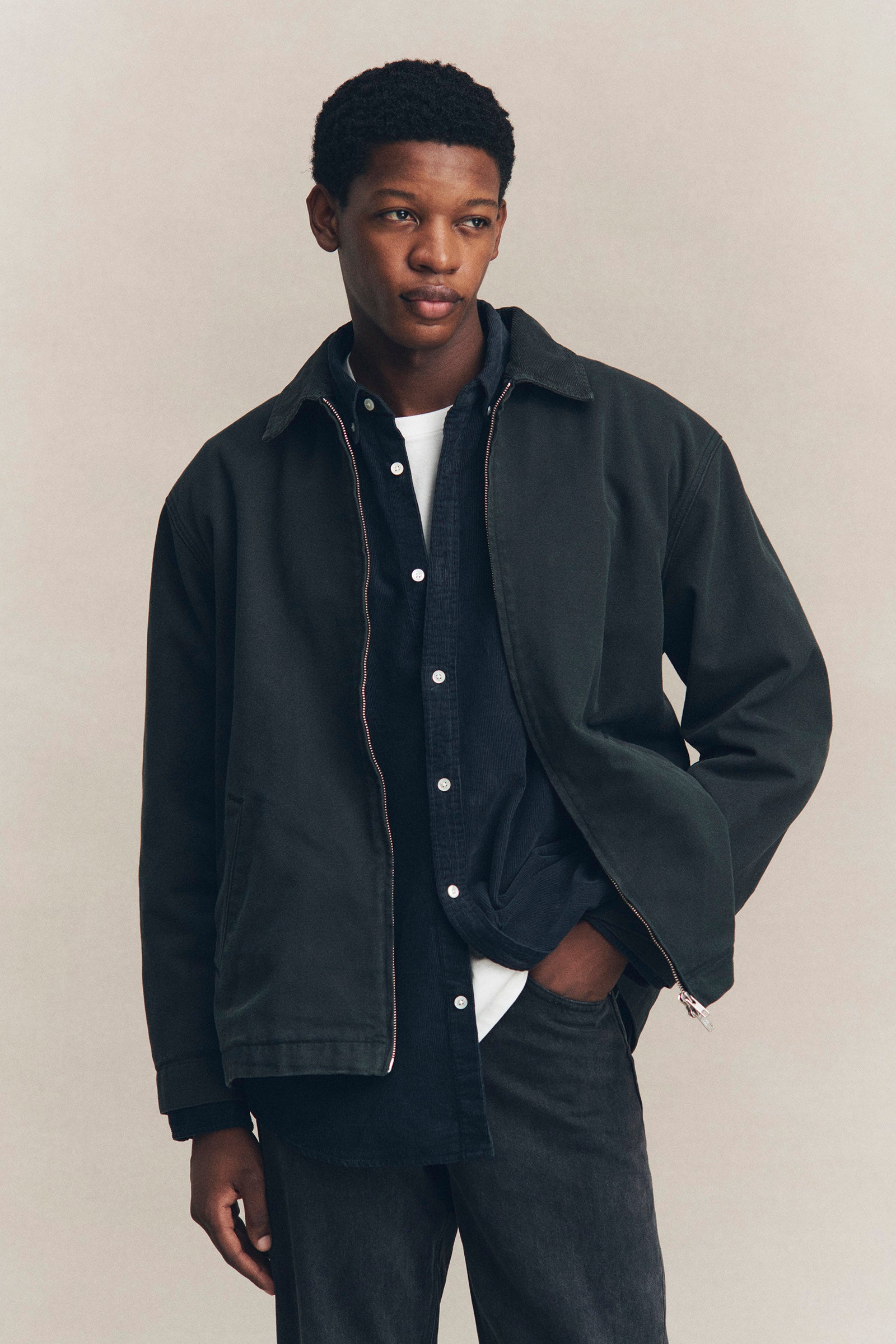 Joey Cotton Jacket for Men - Lightweight Breathable Casual Coat - Perfect for Spring, Fall & Outdoor Activities