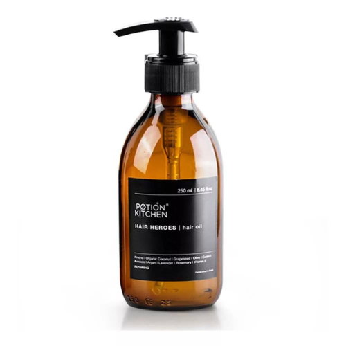 Hair Heroes Hair Oil 250ml - Nourishing & Repairing Treatment for Dry, Damaged Hair - Perfect for Daily Use, Styling & Scalp Care