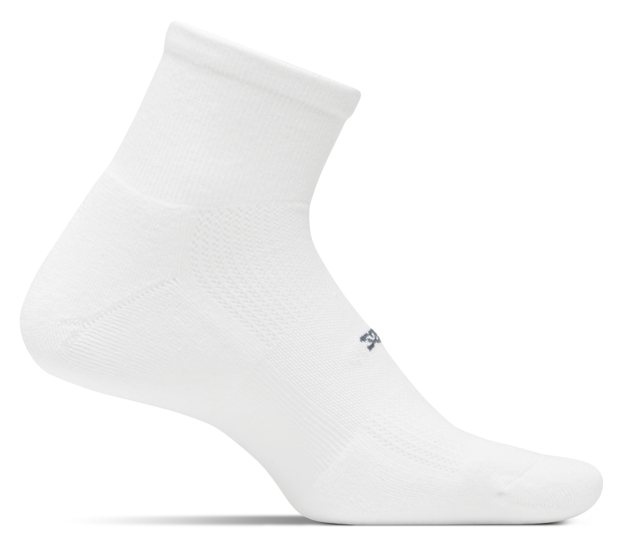 Feetures High Performance Cushion Quarter Running Socks - Moisture Wicking & Arch Support for Marathon, Hiking & Workout - Best for Athletes & Active Lifestyle
