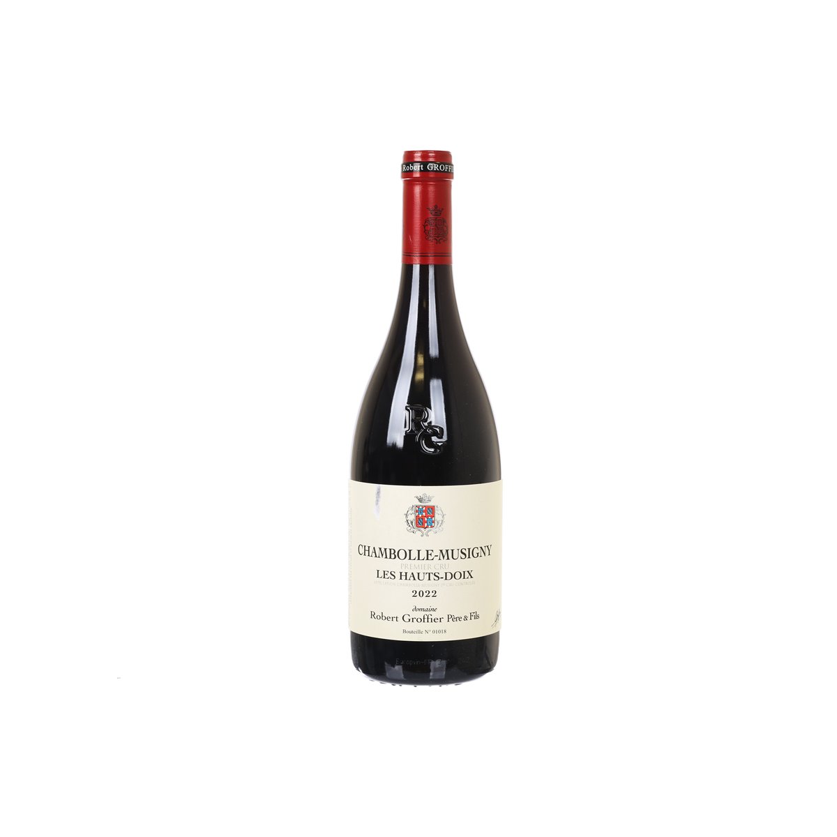 DOMAINE ROBERT GROFFIER Chambolle-Musigny 1er Cru Les Hauts Doix 2022 (750mL) - Premium French Red Wine for Special Occasions & Fine Dining