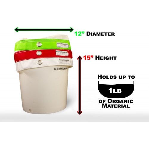 Boldtbags 5 Gallon Full Mesh Extraction Bags - 3 Bag Kit for Herbal Extraction, Bubble Hash, and Essential Oil Making