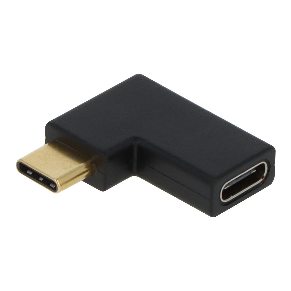 VisionTek 90 Degree USB-C Right Angle Adapter - Space-Saving Charging & Data Transfer for Laptops, Tablets & Phones (Perfect for Tight Spaces & Car Charging)