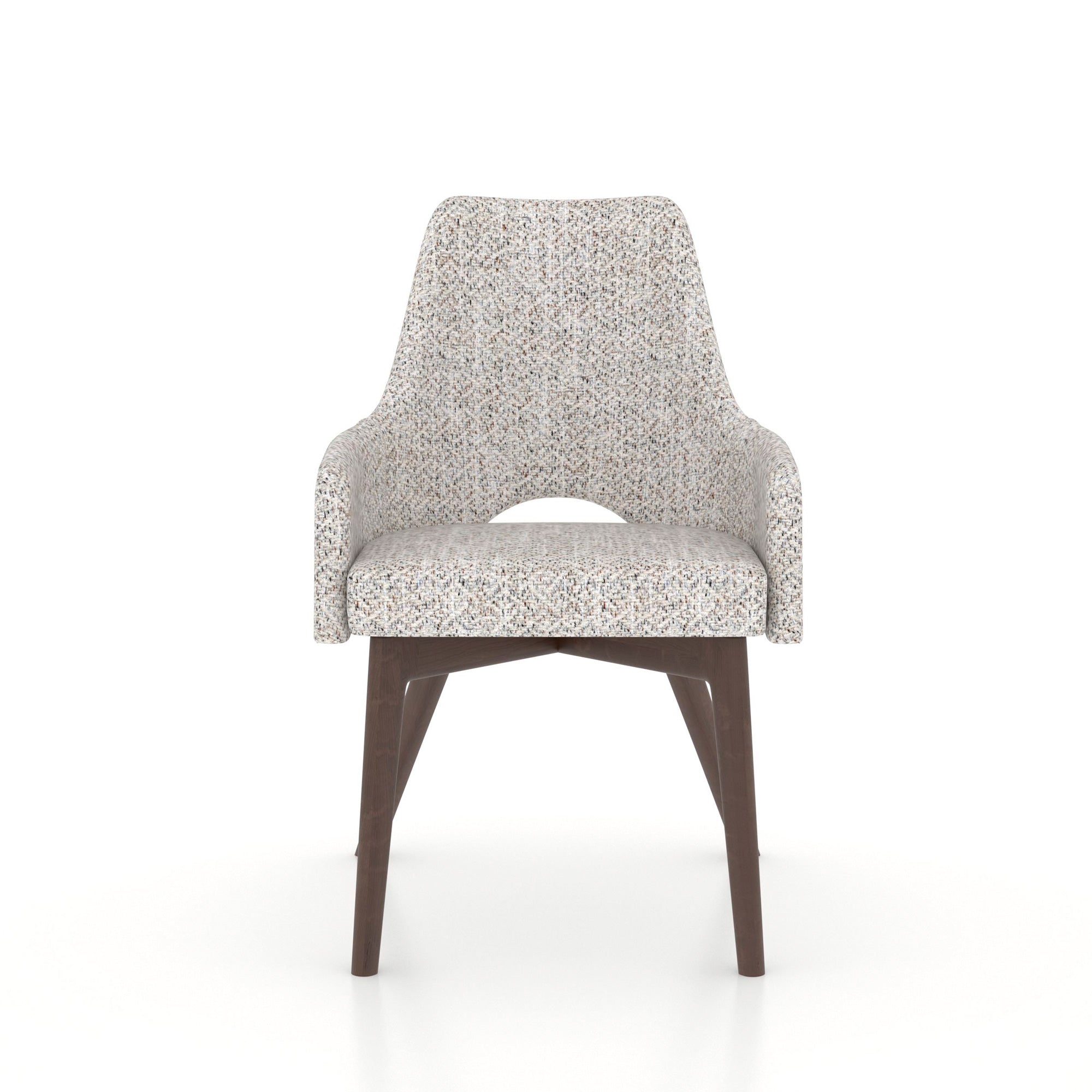 Pletan Upholstered Dining Chair - Modern Comfortable Kitchen Chairs with Padded Seat & Sturdy Metal Legs - Perfect for Dining Room, Kitchen, Restaurant & Home Decor