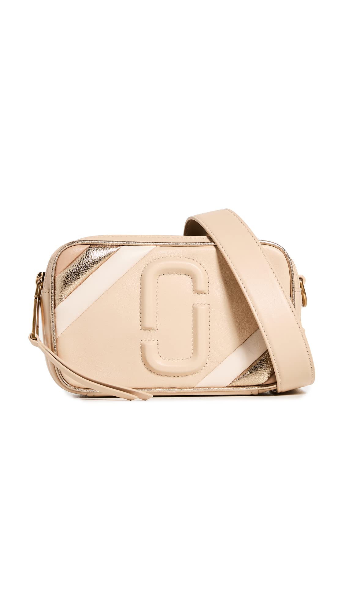 Marc Jacobs Women's The Moto Shot 21 Crossbody Bag - Stylish Leather Shoulder Purse for Everyday Use, Work & Night Out
