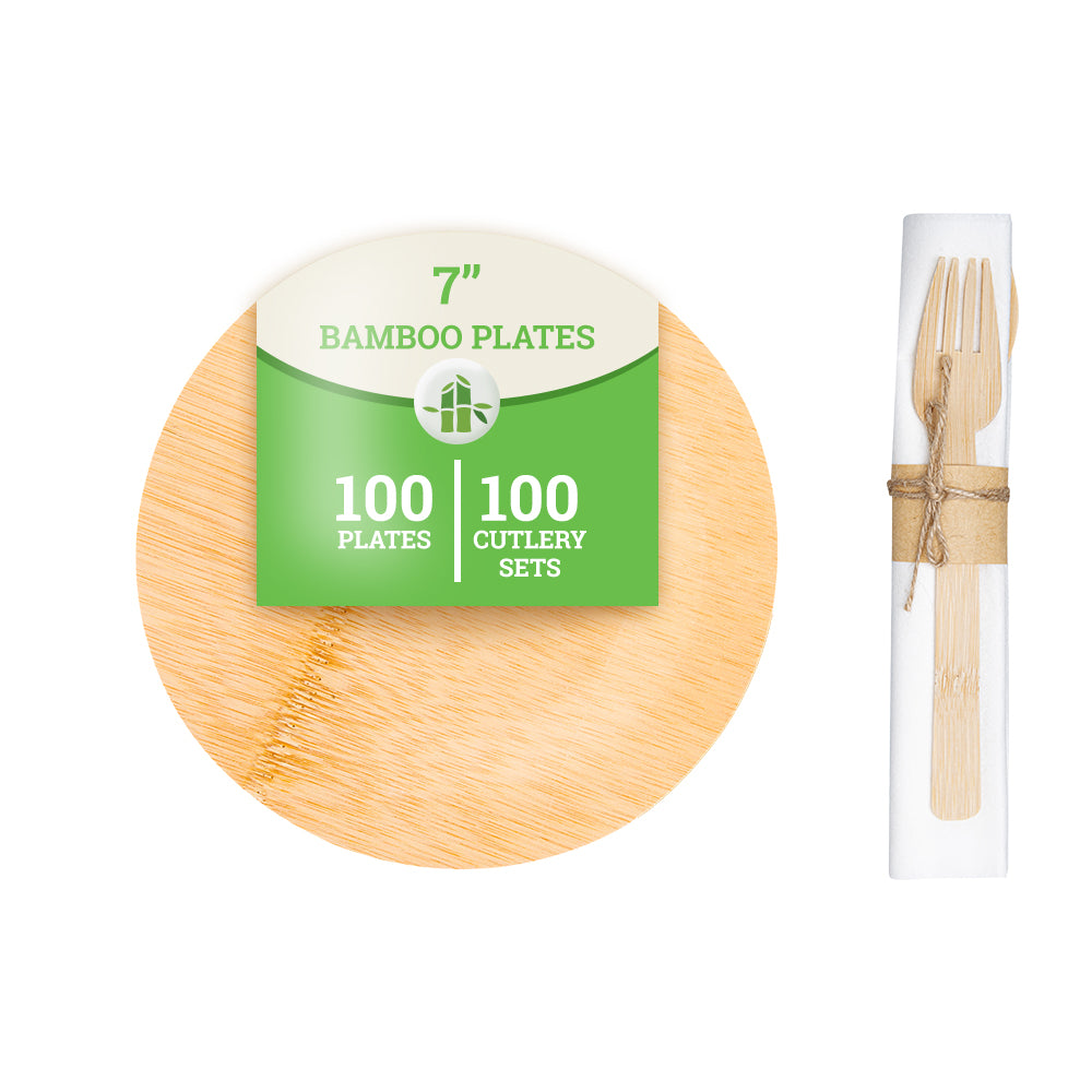 100-Pack Eco-Friendly 7