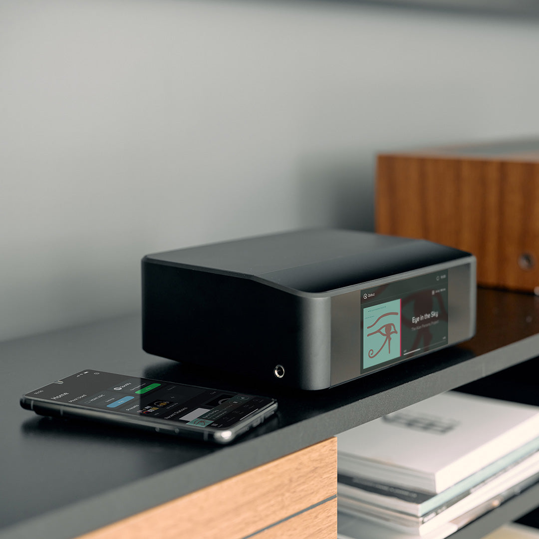 Bluesound Node Icon Reference High-Resolution Wireless Music Streamer - Perfect for Home Audio, Multi-Room Streaming & Audiophile Listening