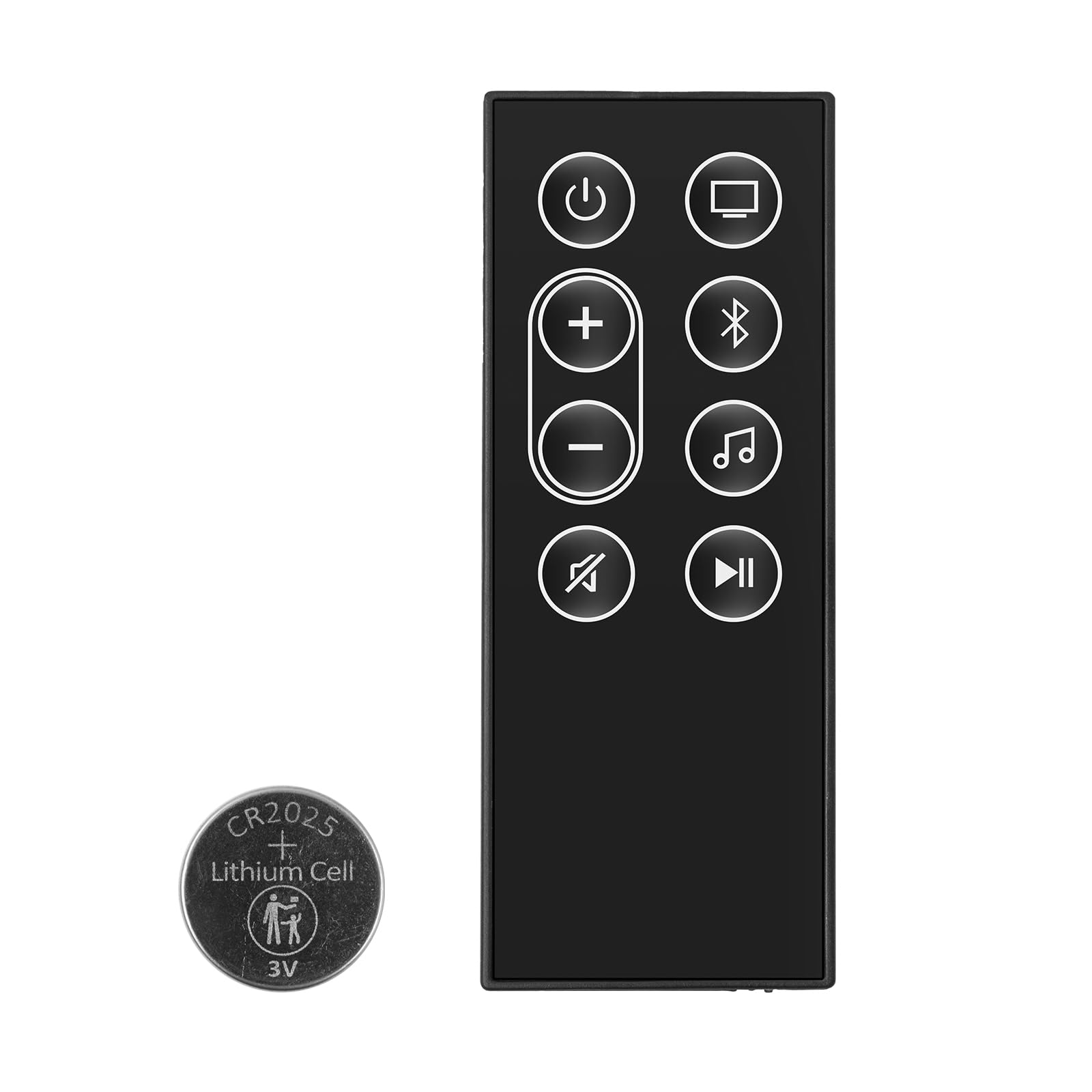 Bose Smart Soundbar 300 Replacement Remote Control (Model 843299-1100) - Compatible with Bose Smart Soundbar 300 (432552) | Includes Battery | Perfect for Home Theater & Entertainment Systems