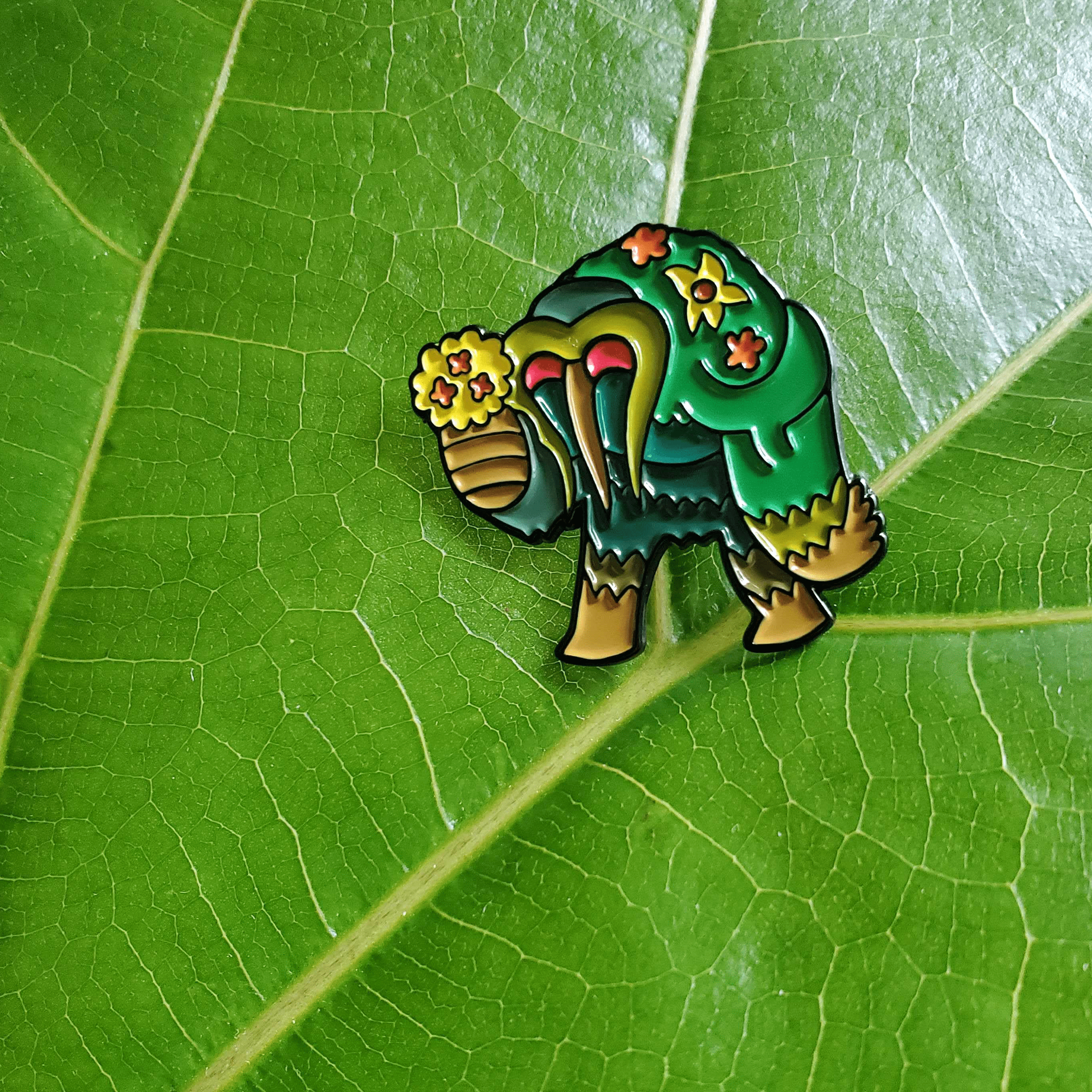 Man Thing Enamel Pin - Marvel Comics Collectible Badge - Perfect for Backpacks, Jackets & Pin Collections | Superhero Gift for Fans