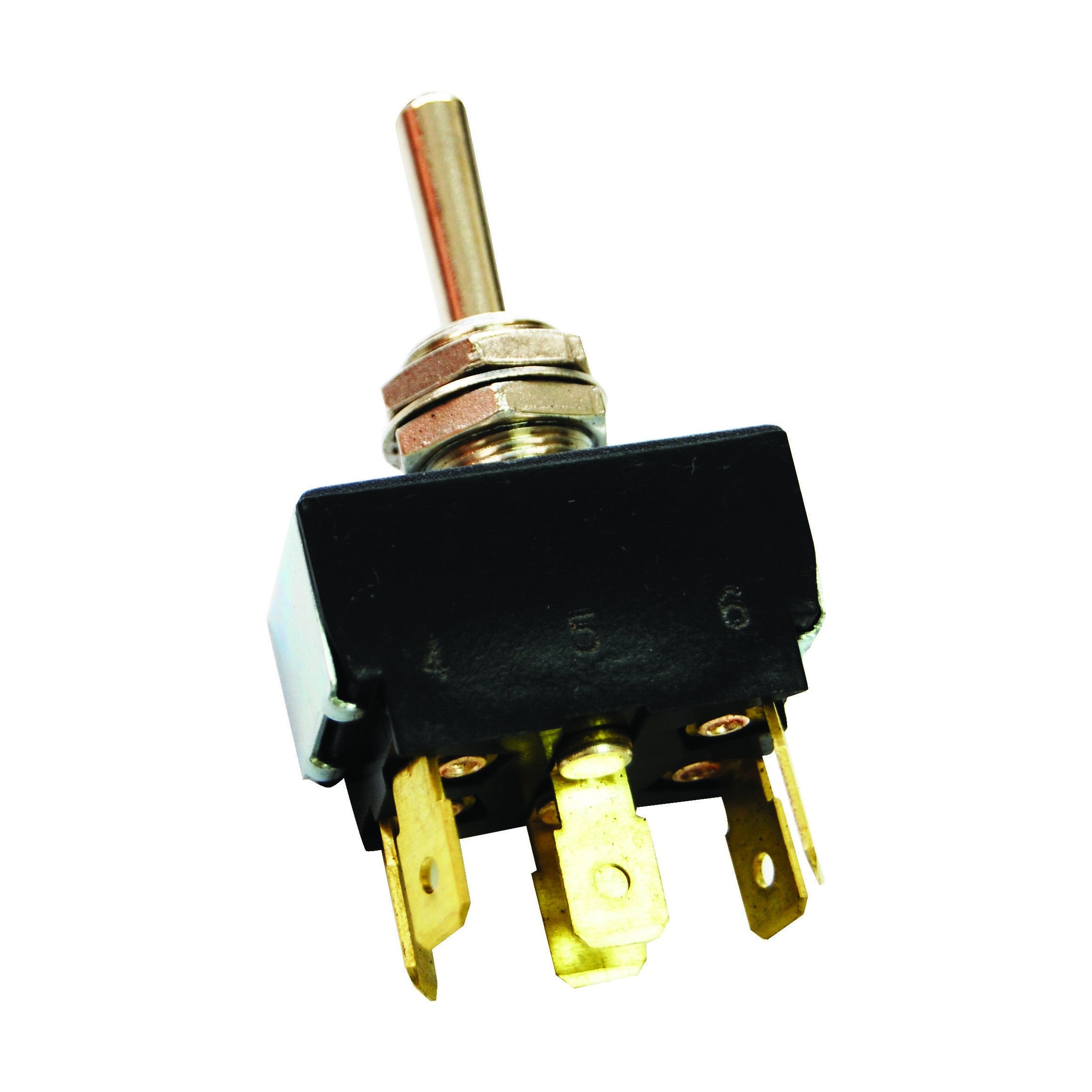 Fortpro 3-Position 6-Terminal Toggle Switch with 6 Push-On Connections - Compatible with Mack 1MR3410 & F235540 | Heavy Duty Truck Electrical Replacement Part for Dashboards & Control Panels