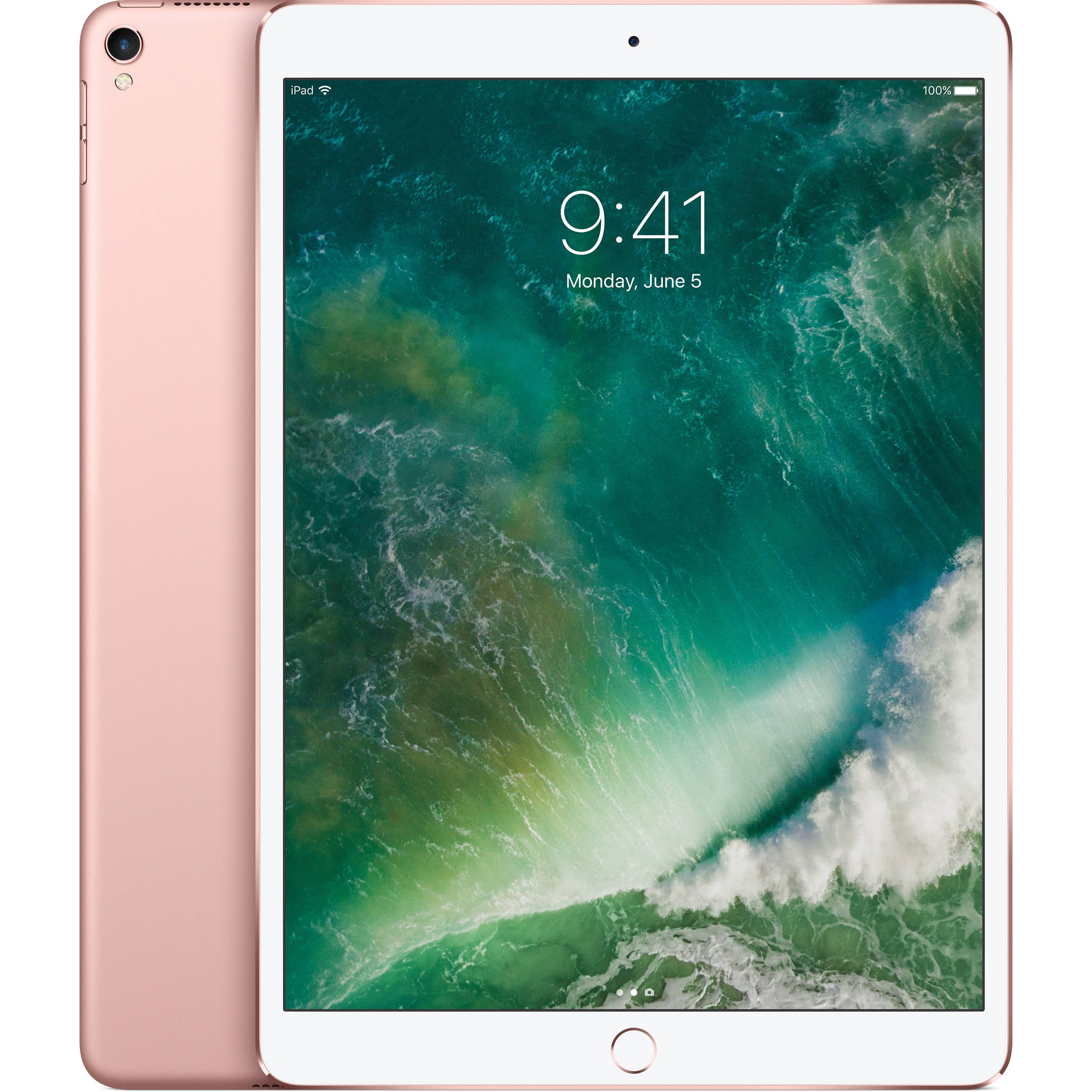 Apple iPad Pro 10.5-inch (2017 Model) 512GB Wi-Fi + Cellular - Rose Gold (Renewed) for Work, Study & Entertainment