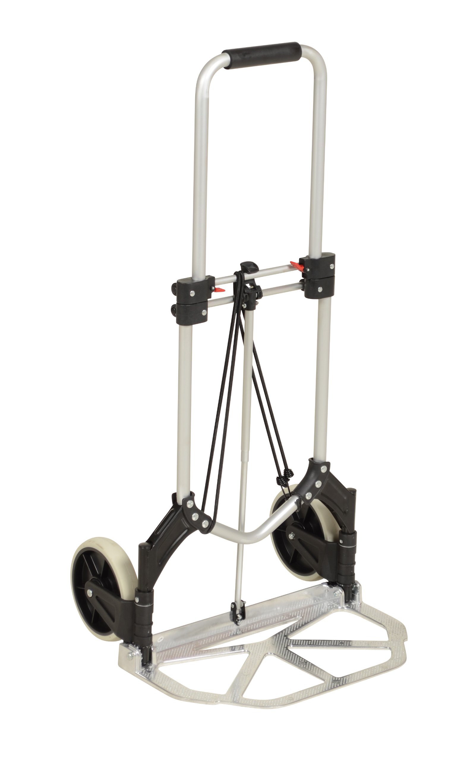 Aluminum Folding Hand Truck - 250lb Capacity | Portable Dolly for Moving, Shipping & Warehouse Use