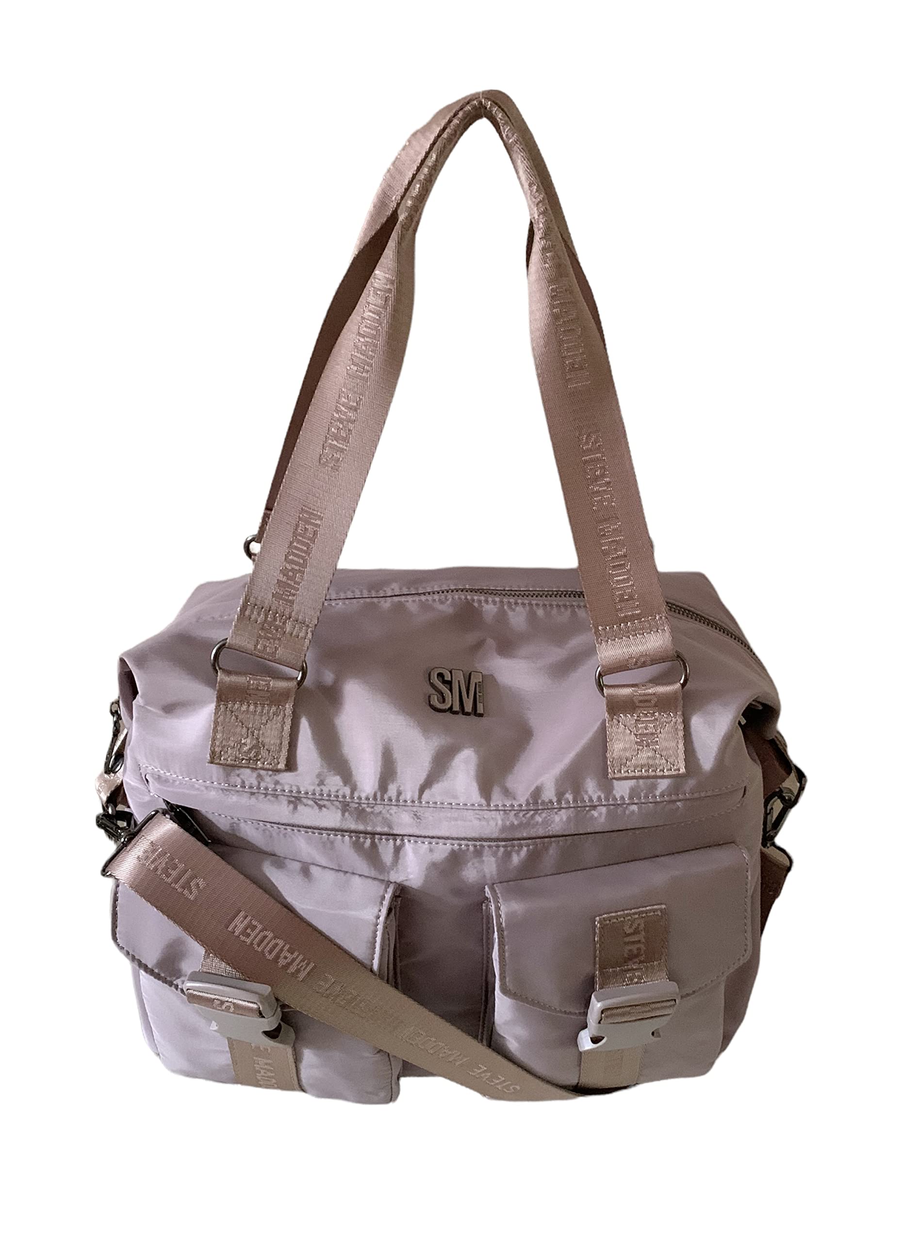 Steve Madden BKEERA Crossbody Tote Bag for Women - Stylish Leather Shoulder Purse with Adjustable Strap, Perfect for Work, Travel & Everyday Use