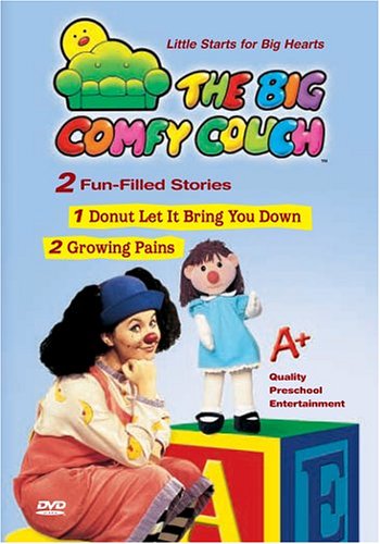 Big Comfy Couch: Donut Let It Bring You Down & Growing Pains DVD - Kids Educational Entertainment for Family Movie Night