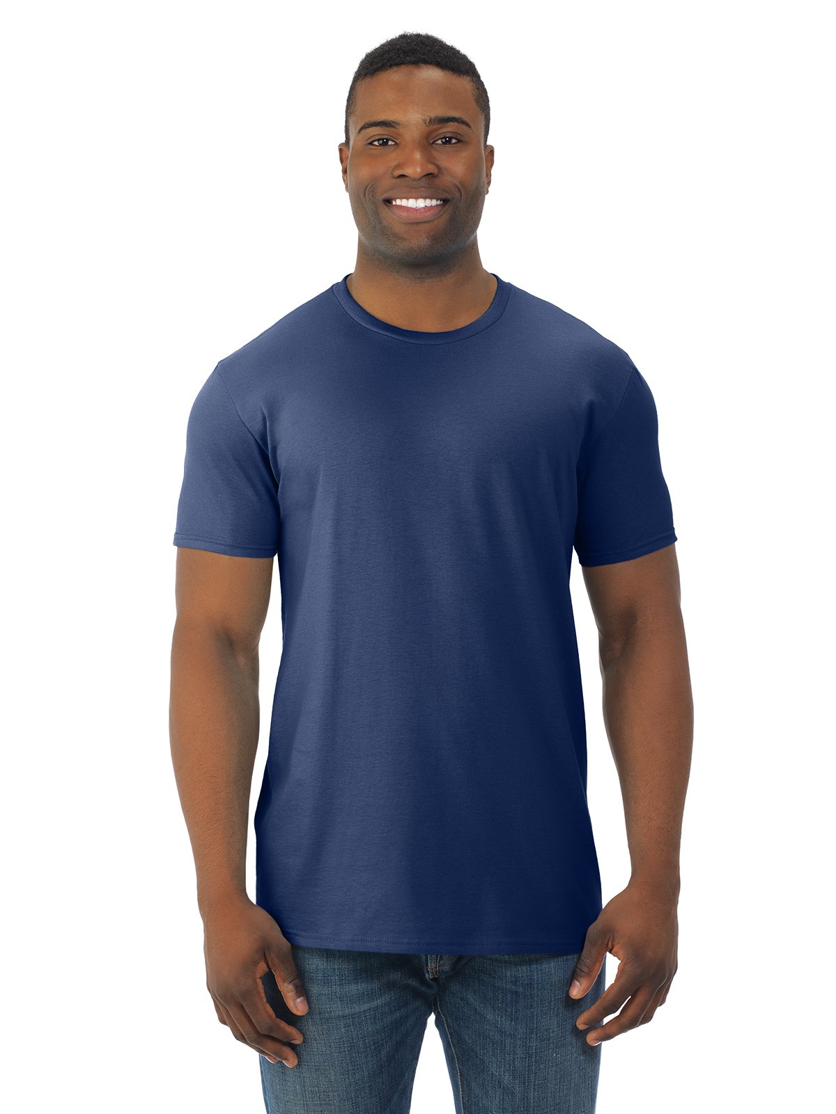 Fruit of the Loom Men's Lightweight Cotton T-Shirts - Short & Long Sleeve Comfortable Casual Tees for Everyday Wear, Workout, and Layering