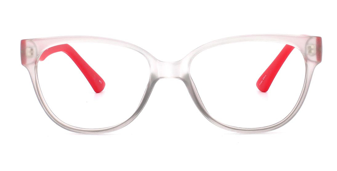 Stylish Two-Tone Plastic Eyeglass Frames S2802 - Trendy & Lightweight for Men & Women - Perfect for Reading, Driving & Fashion Accessories